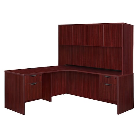 Regency Legacy Corner Credenzas, 59 D X 65 H, 71 W X Wood, Mahogany LLDCL7124HMH